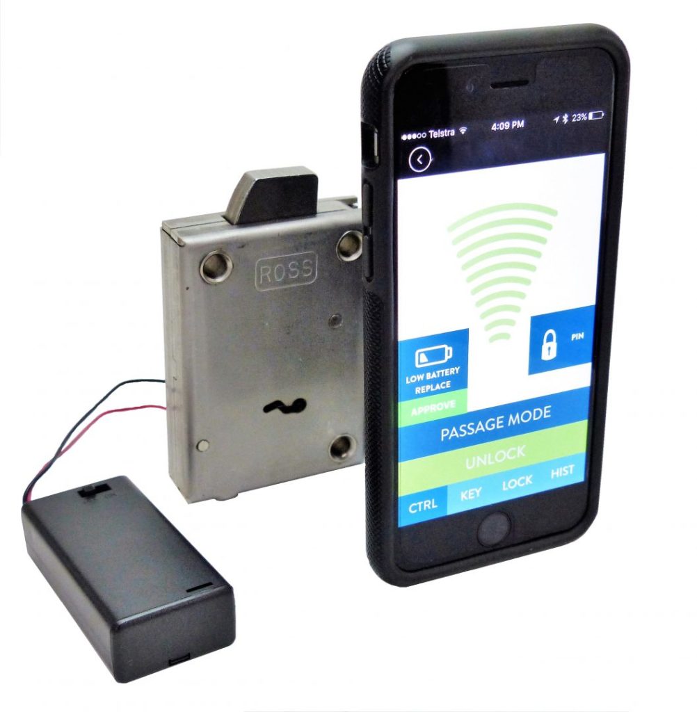 stronghold ble safe lock option